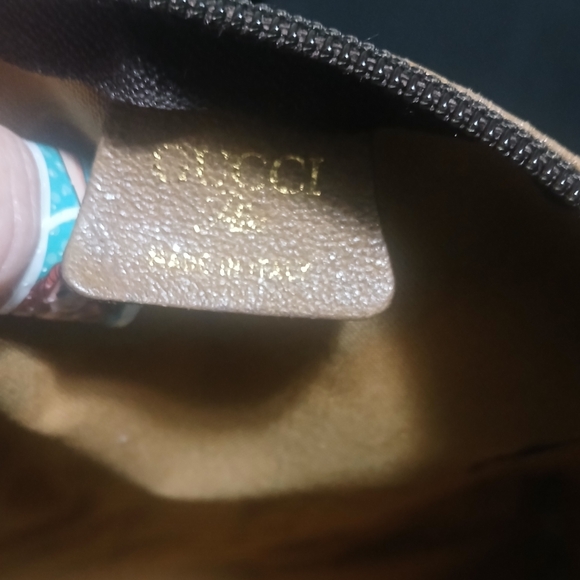 EUC GUCCI Plus Weekender COA Sherry Line Bag - Picture 6 of 12